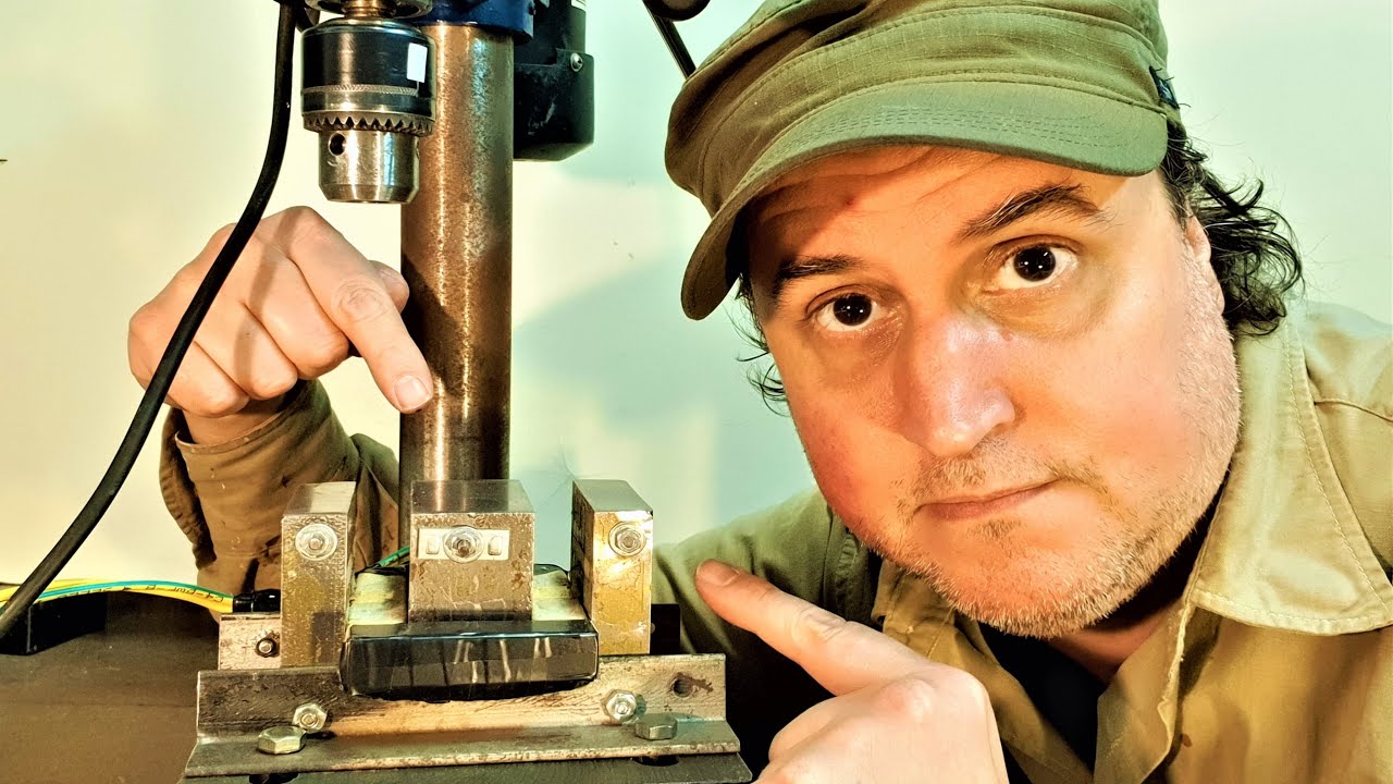 DIY ELECTROMAGNET  | Vise For Drill Press  -  Recalibration