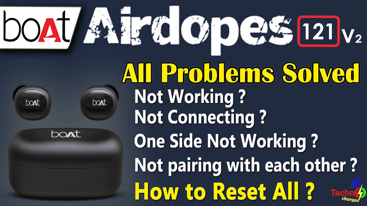 airdopes 121 v2 not working | airdopes 121 v2 not connecting | 121 v2 problem |