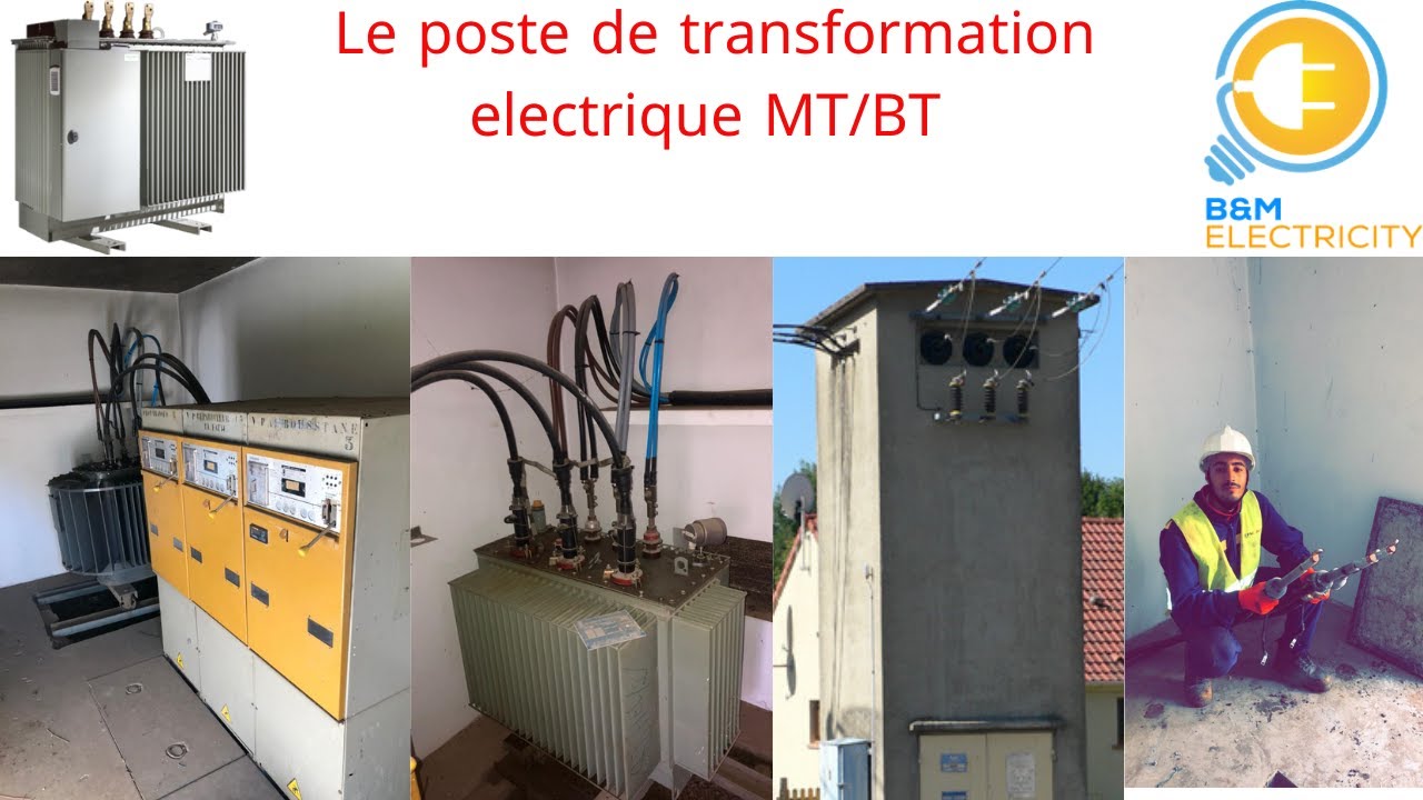 Le poste de transformation électrique  MT/BT 22KV/400v