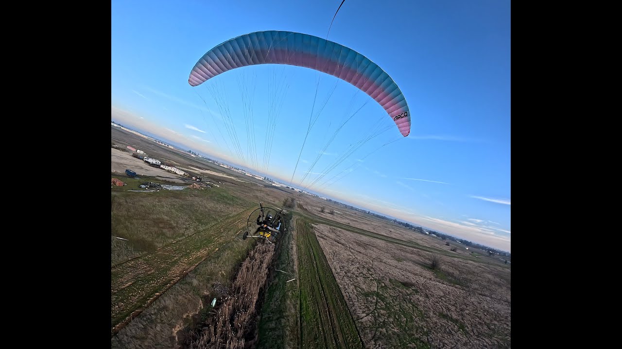 A short 9 minute flight from Lincoln Powered Parachute Field to test my chase camera.