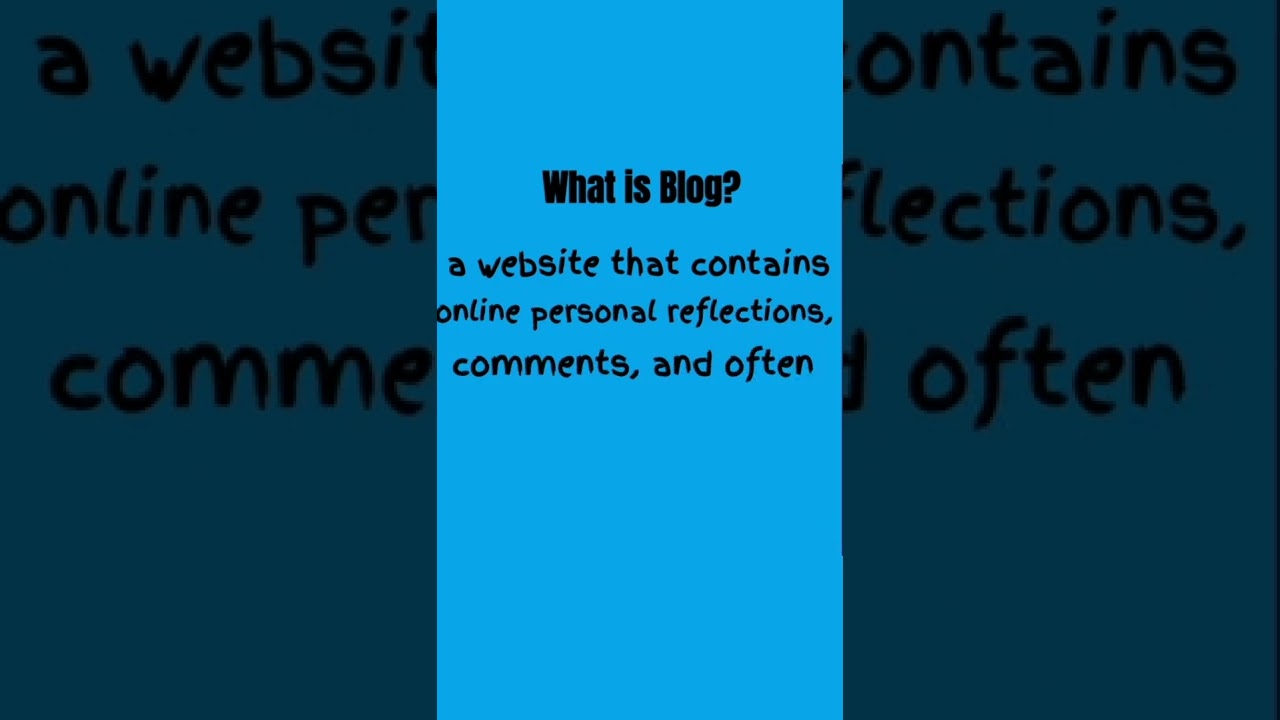 co to jest blog | #kr&oacute;tkie #blog #definicja #wirusowy