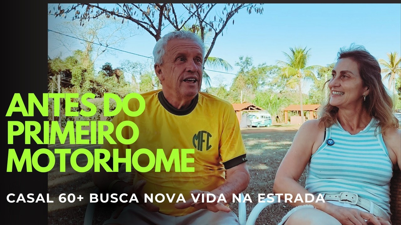 Ep.24 - Casal sonha em viver na estrada: bate-papo sobre liberdade, campismo e motorhome.