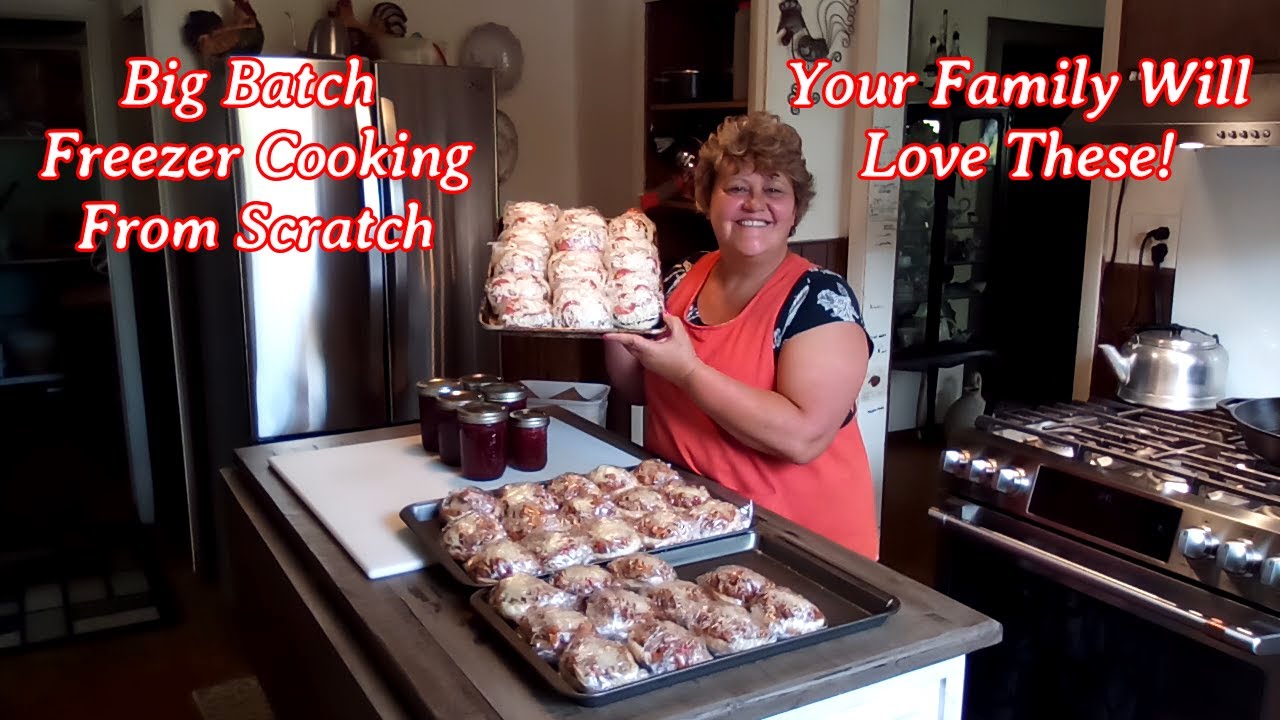 Big Batch Freezer Cooking From Scratch | Your Family Will Love These!