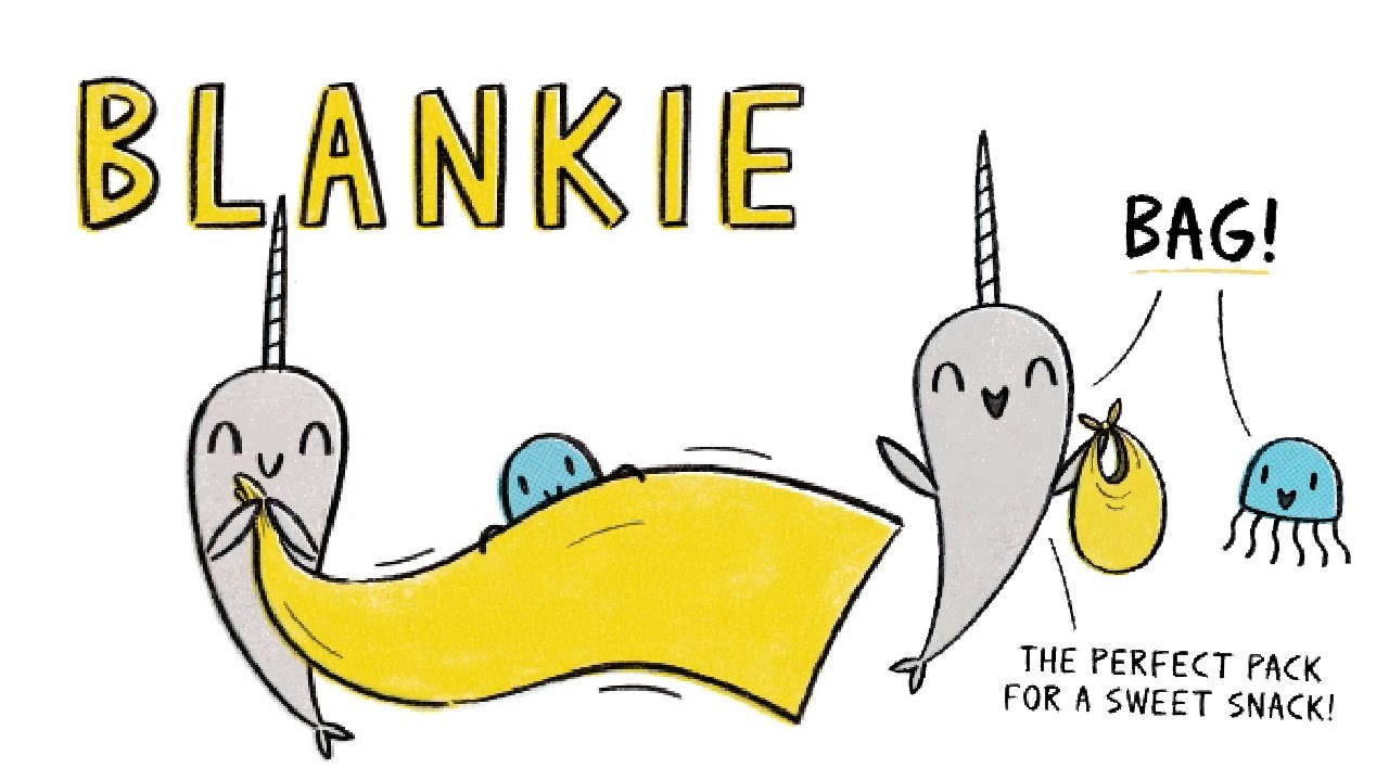 BLANKIE - Narwhal and Jelly story
