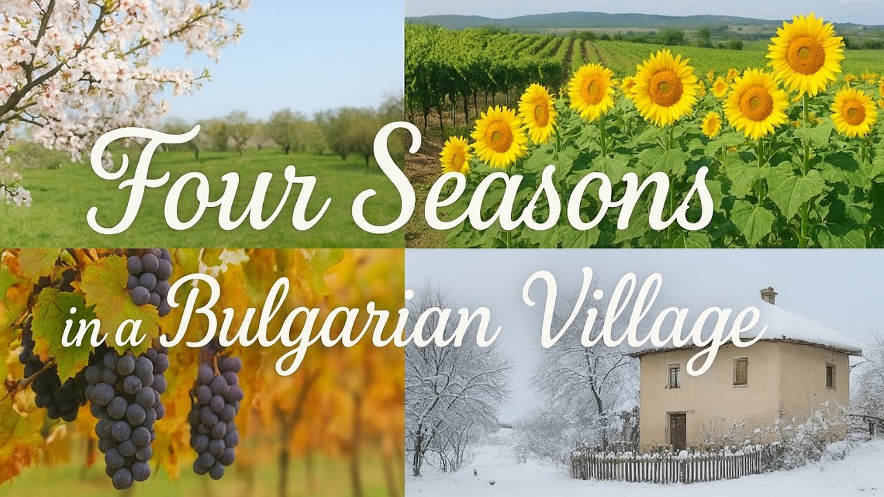 Life Through the Seasons in Rural Bulgaria | Slow Living Vlog  
