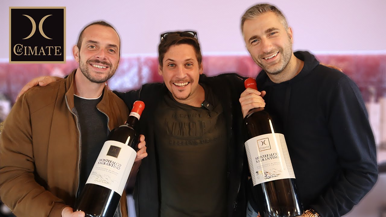 SAGRANTINO e PRANZO INCREDIBILE nella CANTINA LE CIMATE a Montefalco