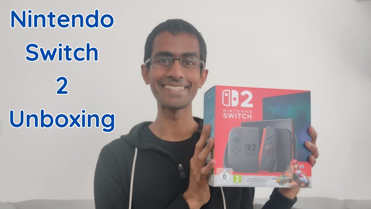 Nintendo Switch 2 Unboxing & More