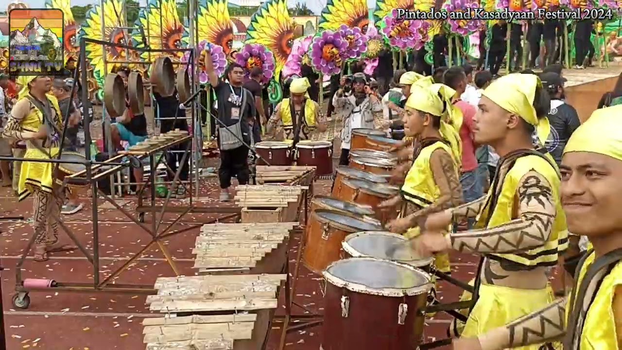 Contingent number 6. Buyogan festival of Abuyog Leyte ft. ProLegacy Drum and Bugle Corps.