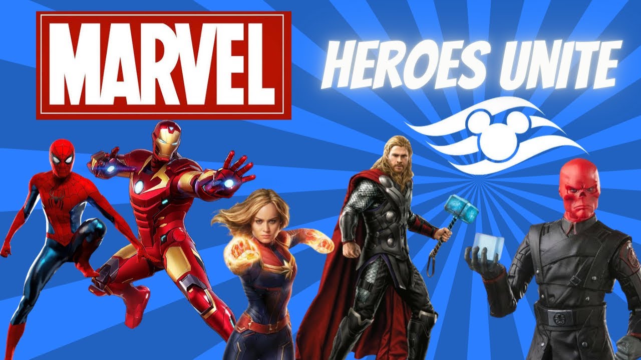 MARVEL HEROES UNITE - DISNEY WONDER CRUISE NOV 2024