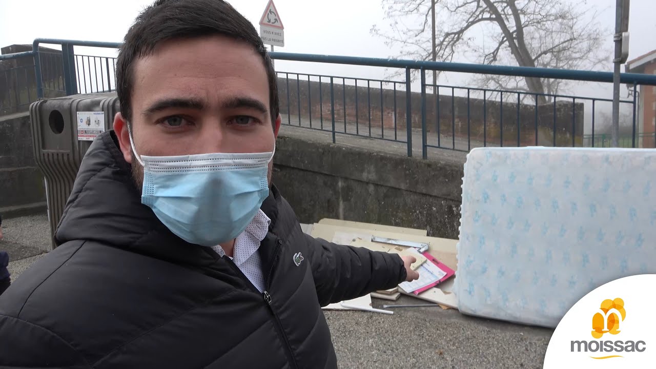 Les rues de Moissac ne sont pas des poubelles !