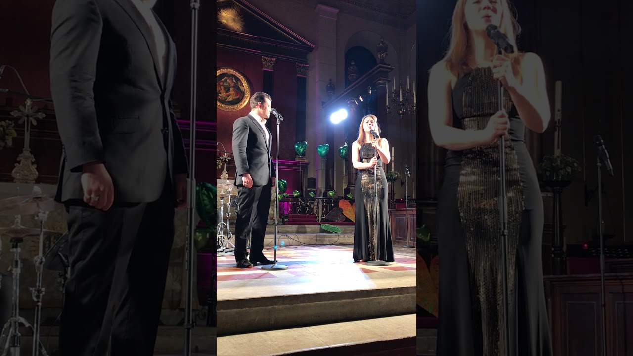 Simon Bailey and Gina Beck  “All I Ask Of You”  West End For Grenfell concert  15/0418