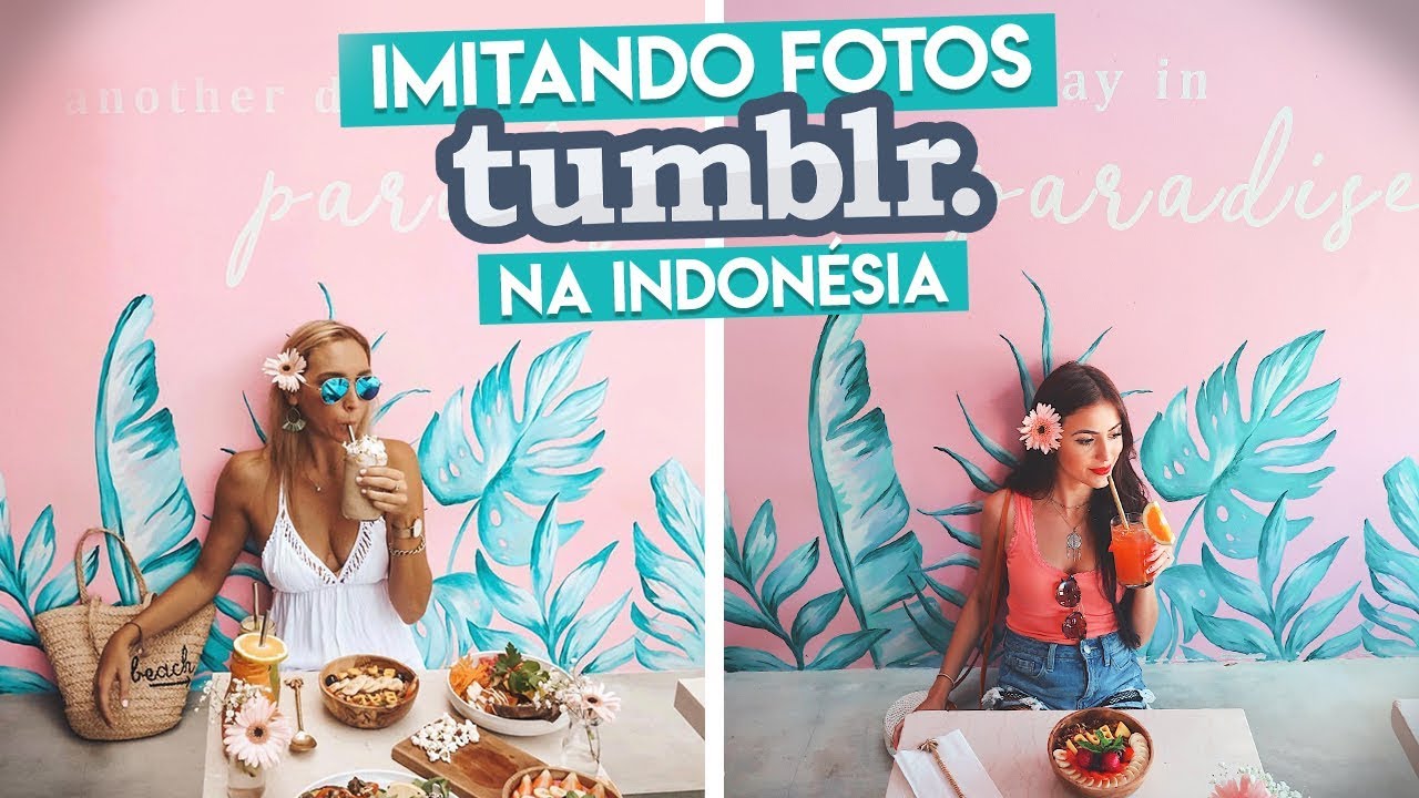 IMITANDO FOTOS TUMBLR EM BALI!