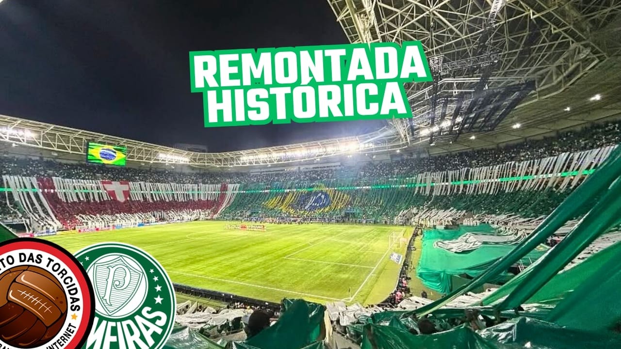 FESTA ABSURDA E CLASSIFICAÇÃO HISTÓRICA DO PALMEIRAS NA LIBERTADORES (30/10)