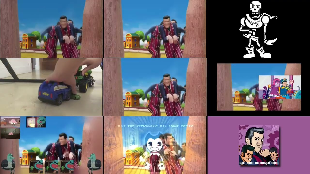 We are number one but it's a mashup of 9 version 