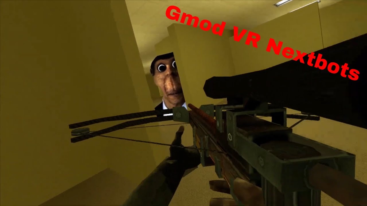 Nextbots In Garry's Mod VR Is Creepy...