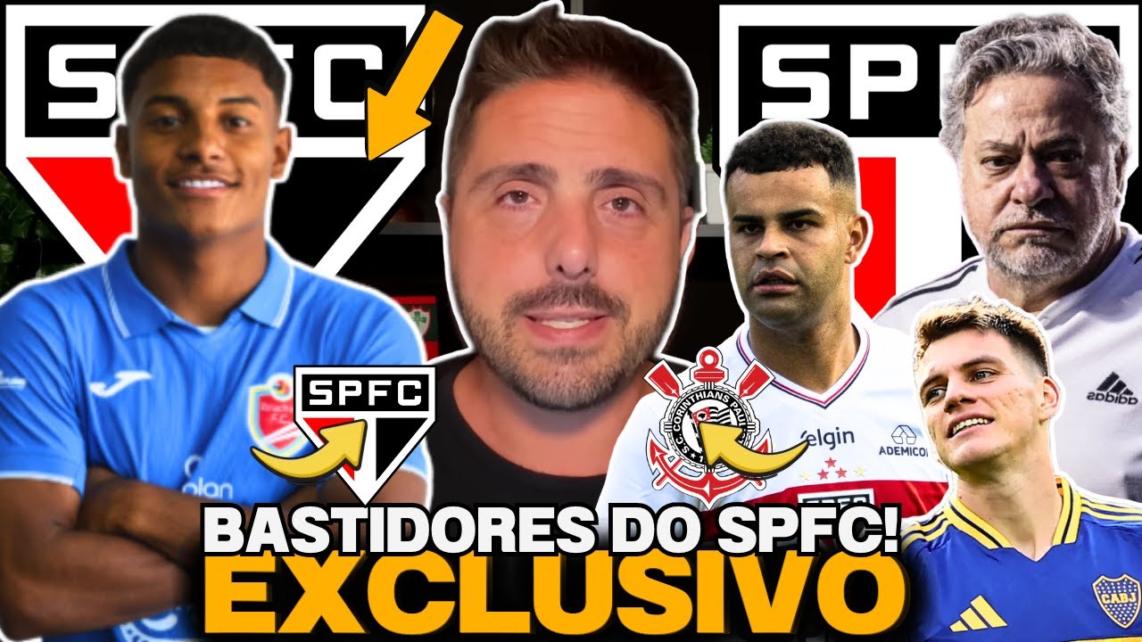 🚨AGORA🚨| REFORÇO DO IBRACHINA CHEGANDO NO SÃO PAULO! ALISSON NO RIVAL E CASARES À BEIRA DA RENÚNCIA!