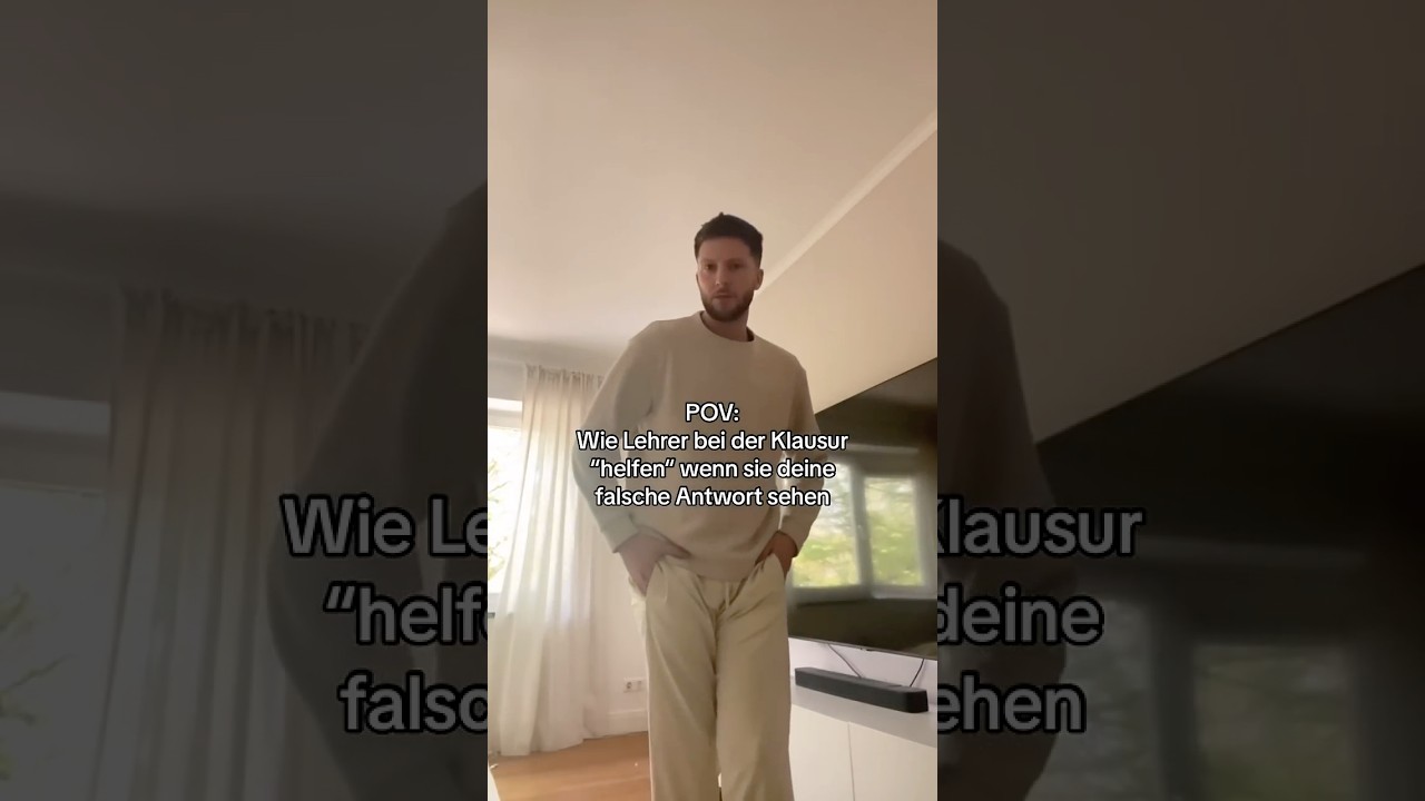 Wie Lehrer w&auml;hrend einer Klausur 