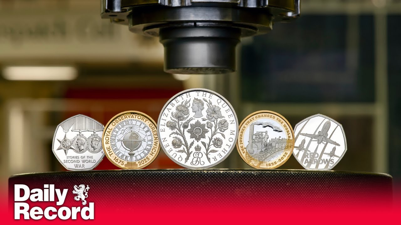 Queen Mother and Red Arrows feature on new 2025 Royal Mint coin designs