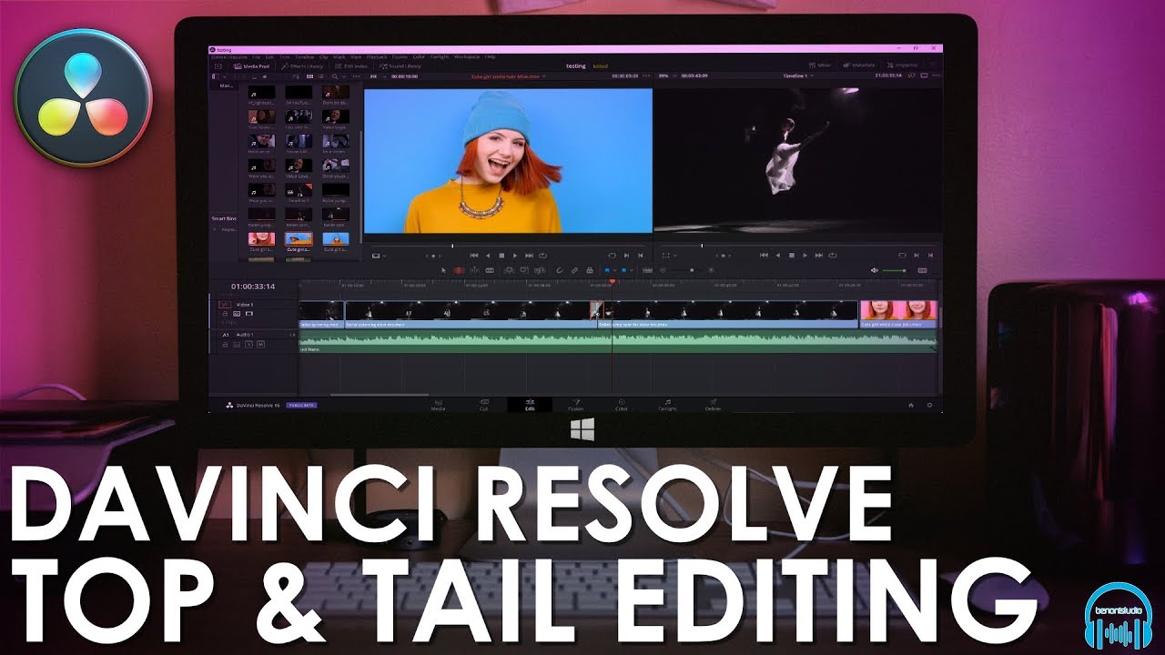 DaVinci Resolve - Top & Tail Editing