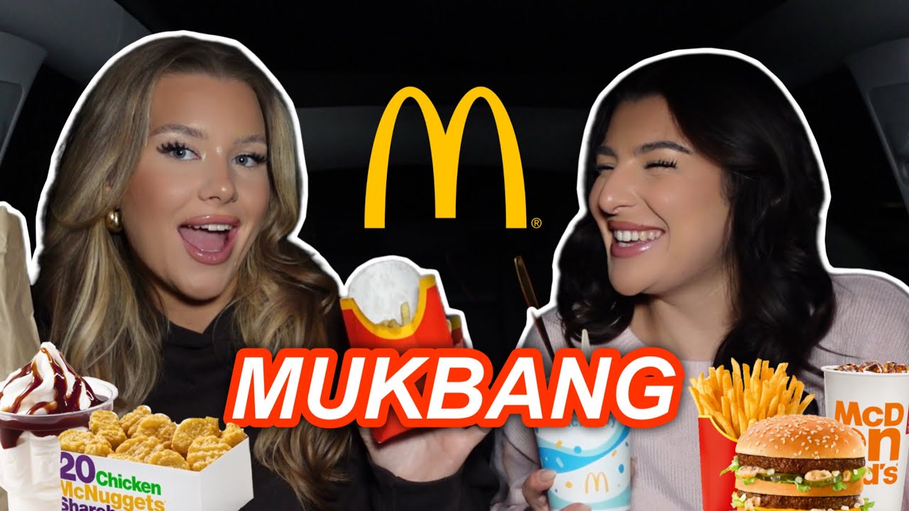XL MCS MUKBANG mit HANNAH 🍟✨🍔