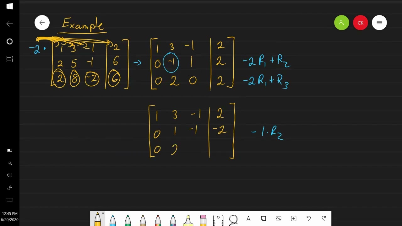 G J Example 1