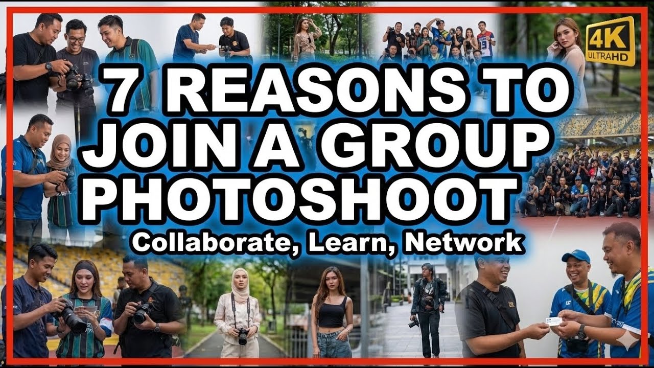 Photographers: Why Join A Group Photoshoot?