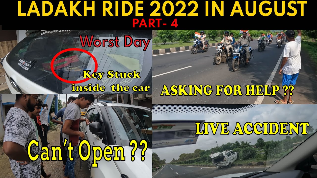 Ladakh Ride 2022 | Part 4 | Car Key Stuck Inside | Worst Day |Reached Agra | Mohanrun |Tamil Vlog