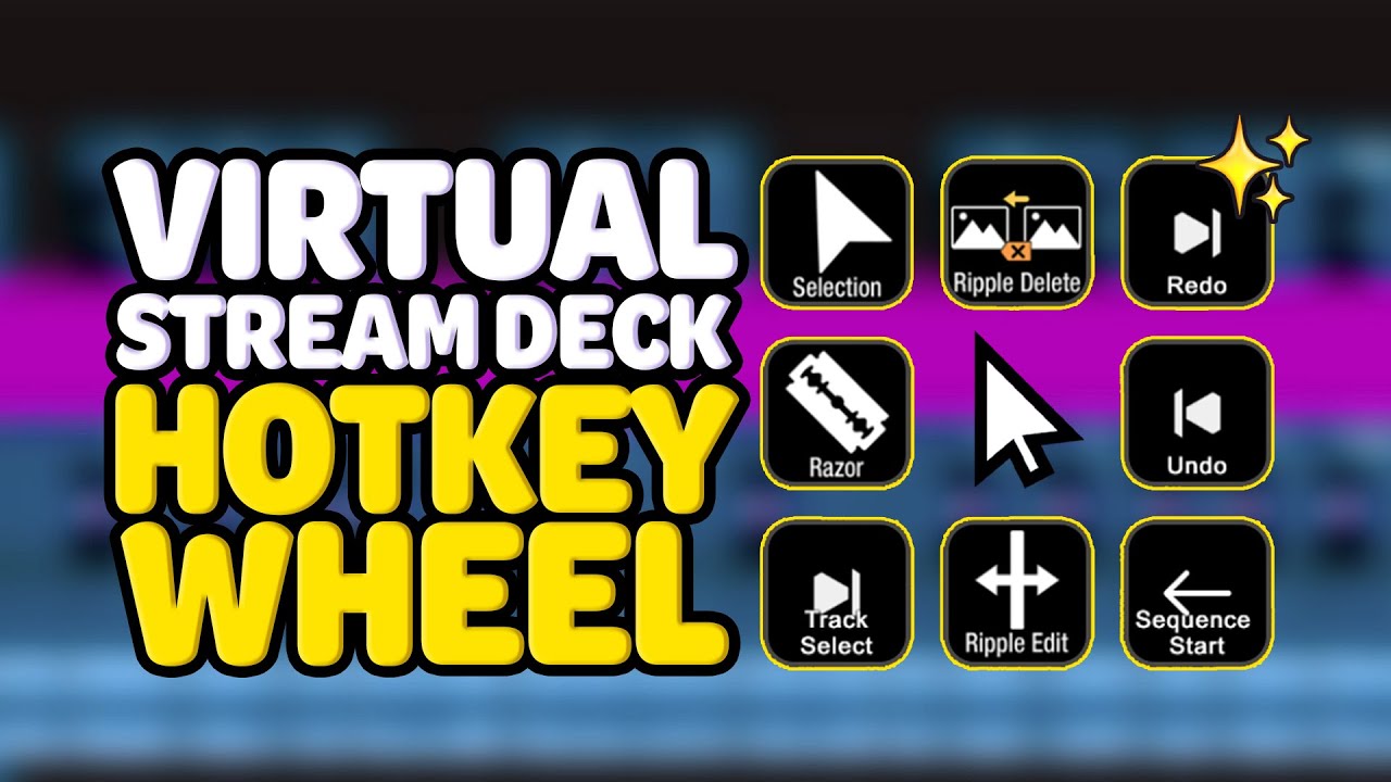 Как создать колесо инструментов с помощью Virtual Stream Deck!