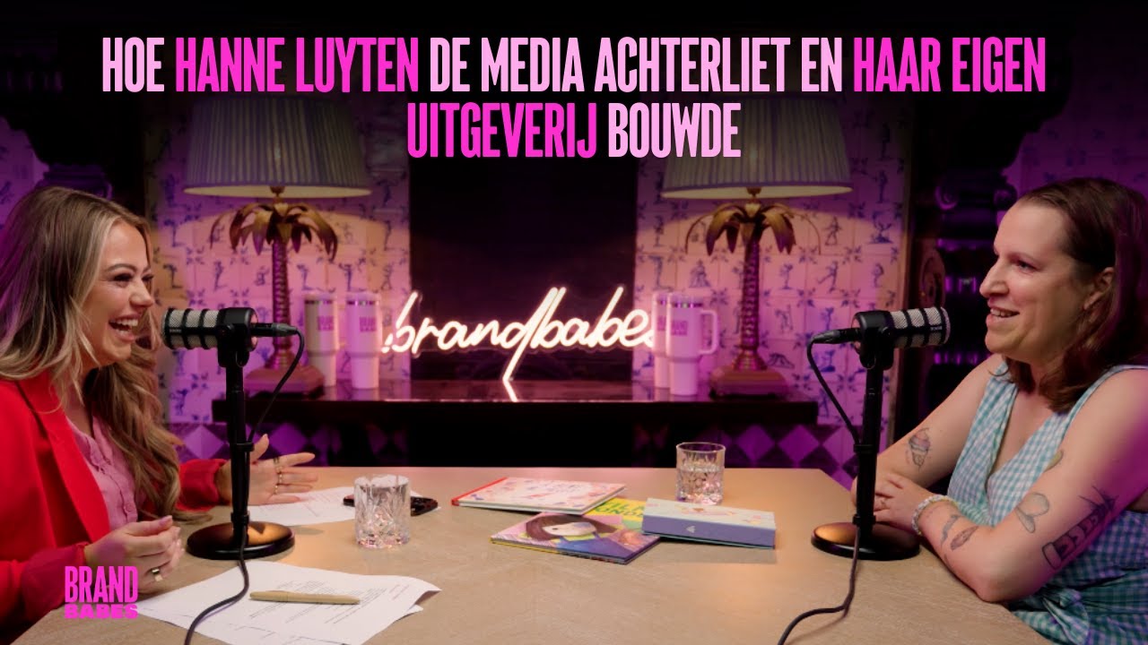 Hoe Hanne Luyten de media achterliet en haar eigen uitgeverij bouwde