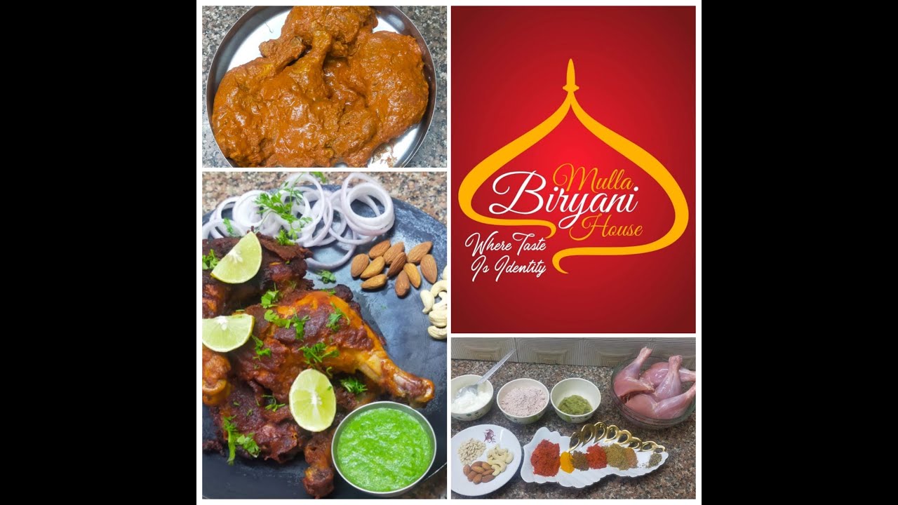 SHAHI CHICKEN TANDOORI LEG FRY | DADI UR POOTI | FROM MULLA BIRYANI HOUSE HOME MADE RECIPE