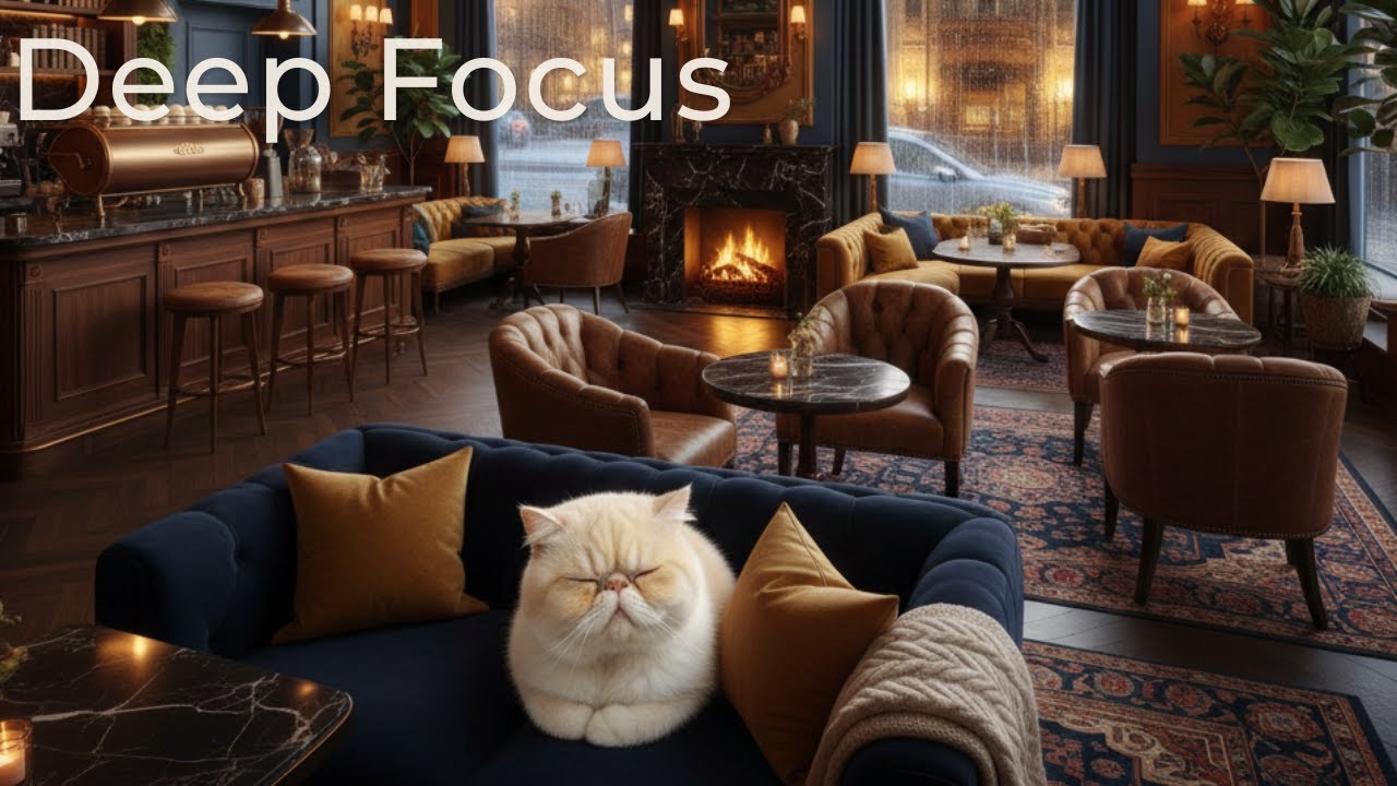 Deep Focus Cafe Jazz 🎧 133 Minutes of Soft Guitar & Piano for Work, Study & Calm Productivity