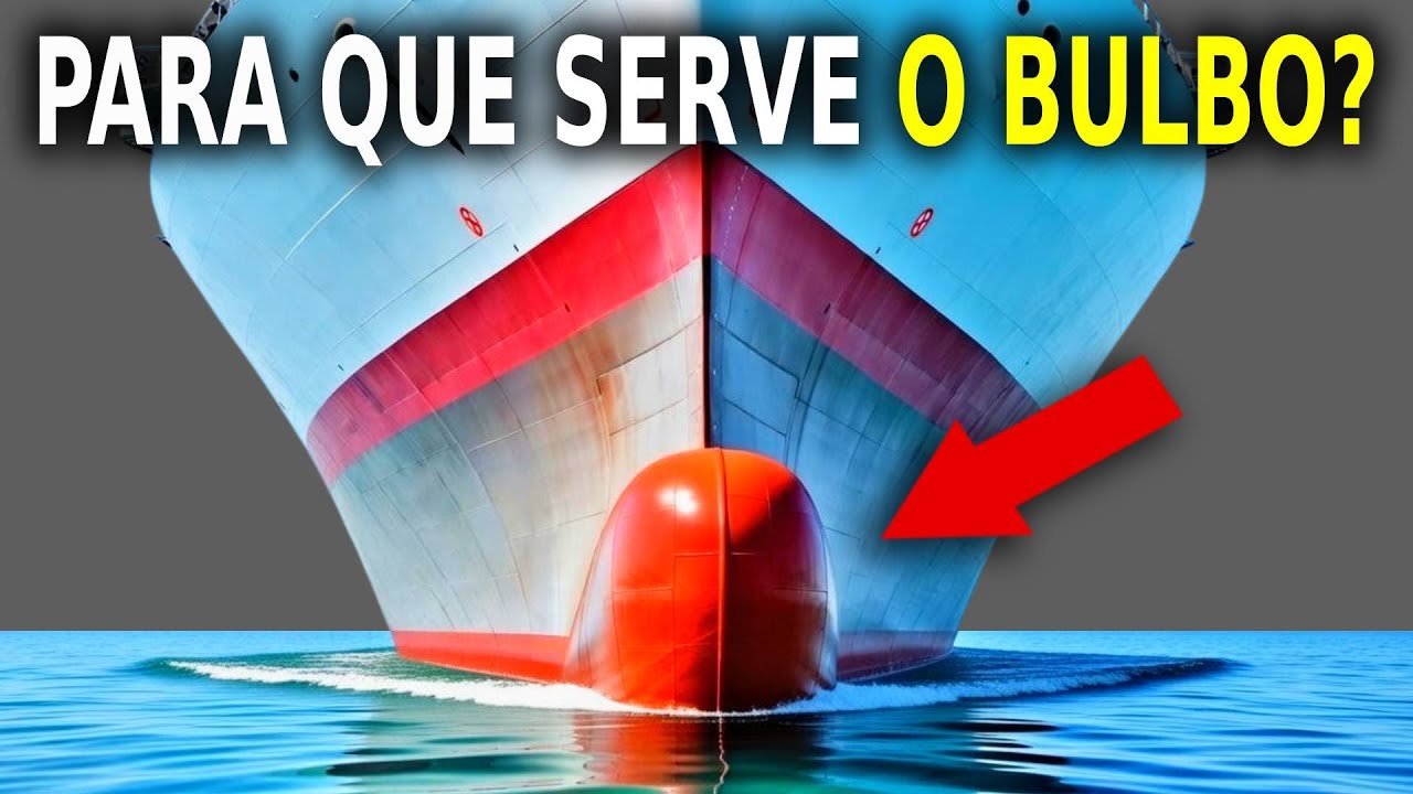 Para que serve o BULBO de PROA? IMPOSSÍVEL adivinhar!