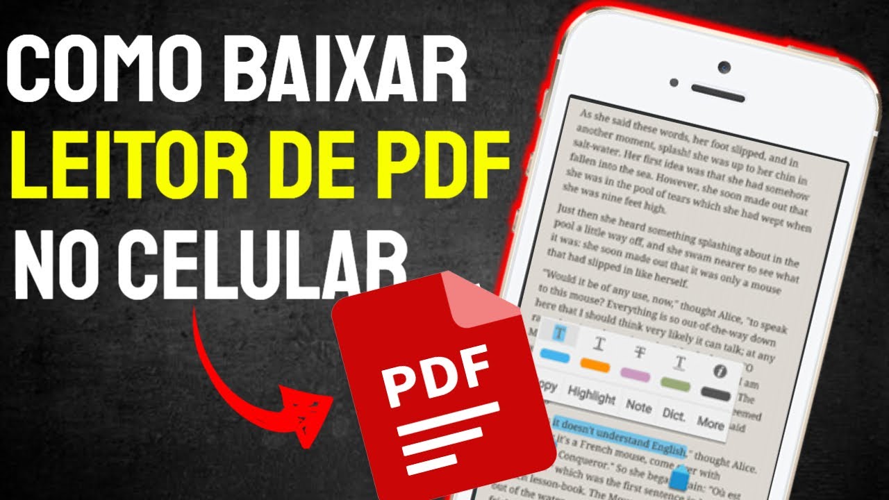 Como baixar e instalar o aplicativo Leitor de PDF no celular android