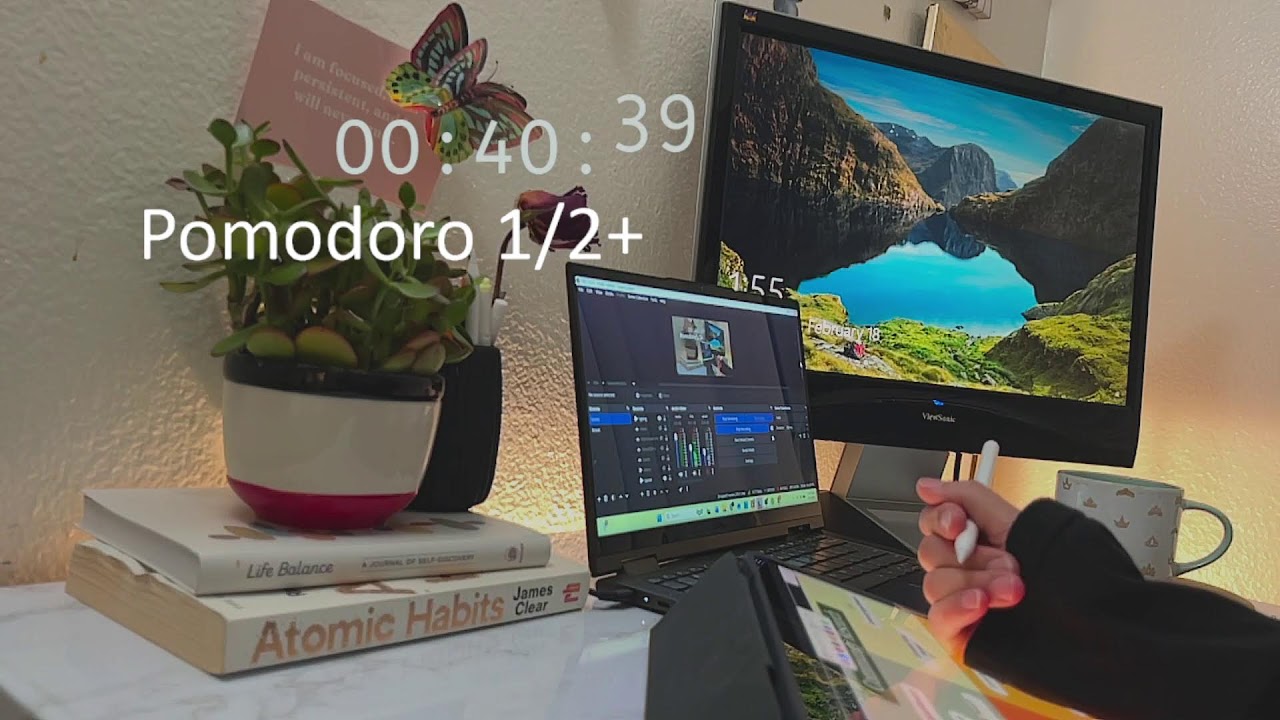 LIVE 2+ Hour Study With Me | Real-Time Pomodoro | Focus, Calm & Accountability