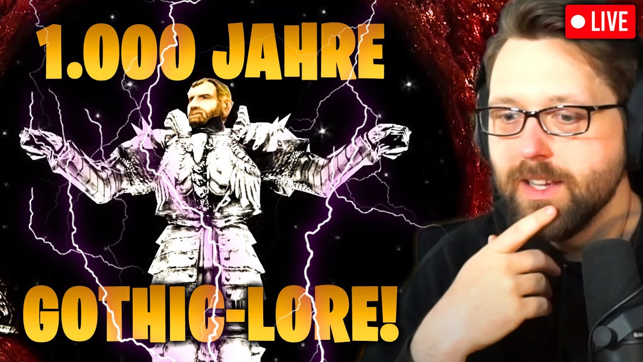 Wir g&ouml;nnen uns 1.000 Jahre GOTHIC-Lore auf LUNGE | Live React #18