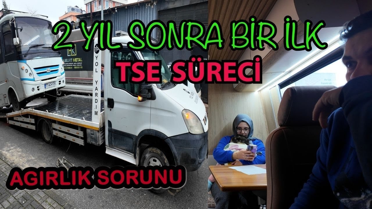 ''Çekici Bile Kaldıramadı! Karavanımız 3,5 Tonu Aştı I TSE Yolunda Büyük Gerilim''