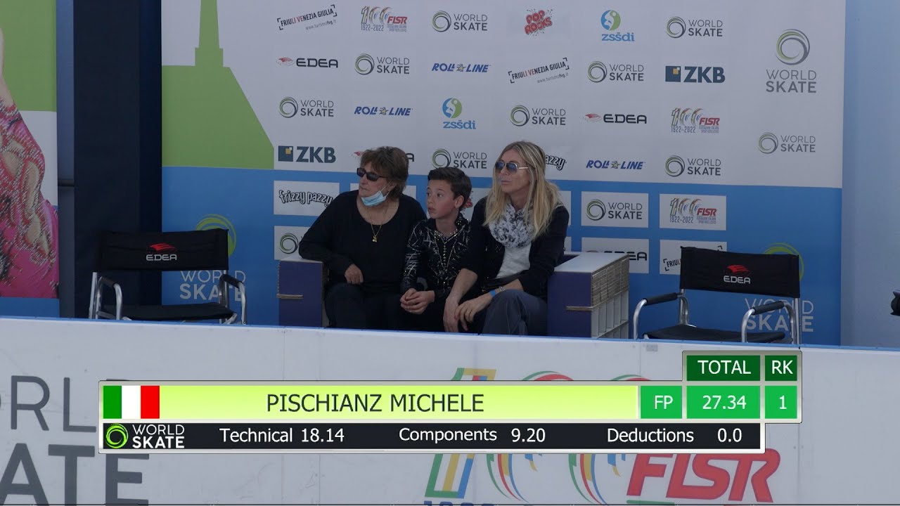 AWC22 - Michele Pischianz - Free: Long Program (16.05.2022)