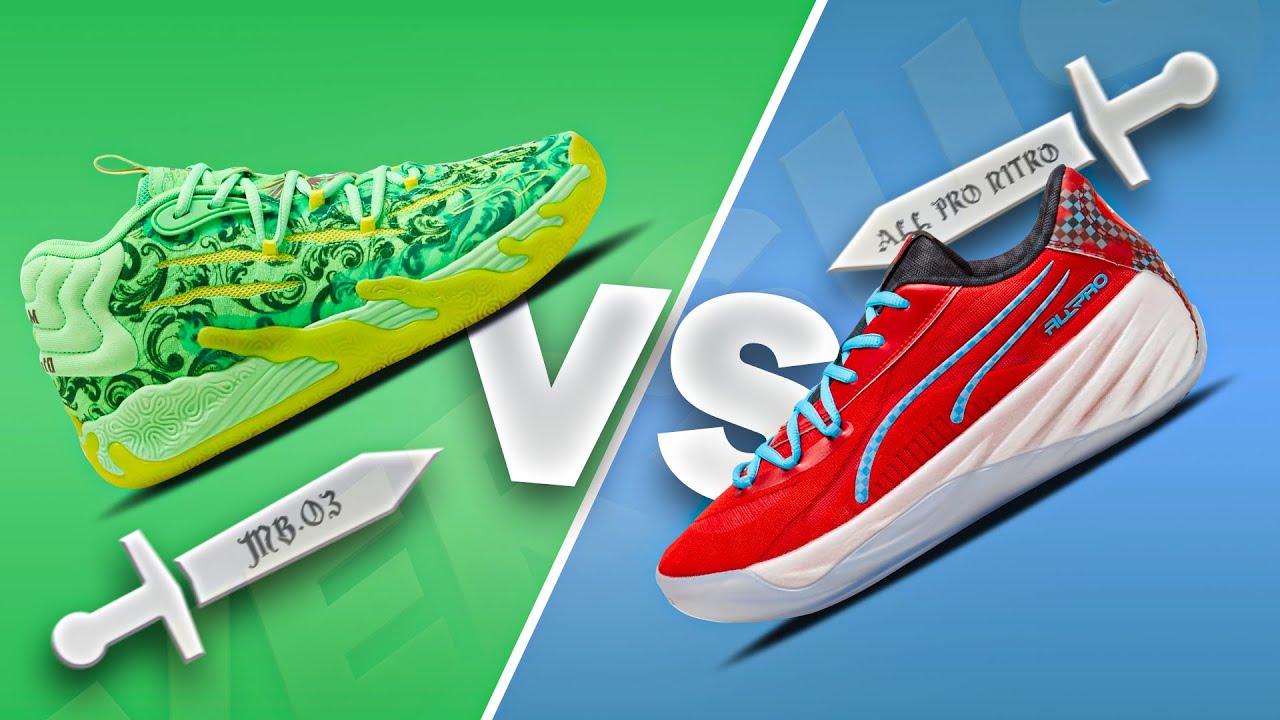PUMA ALL PRO NITRO VS PUMA MB 03
