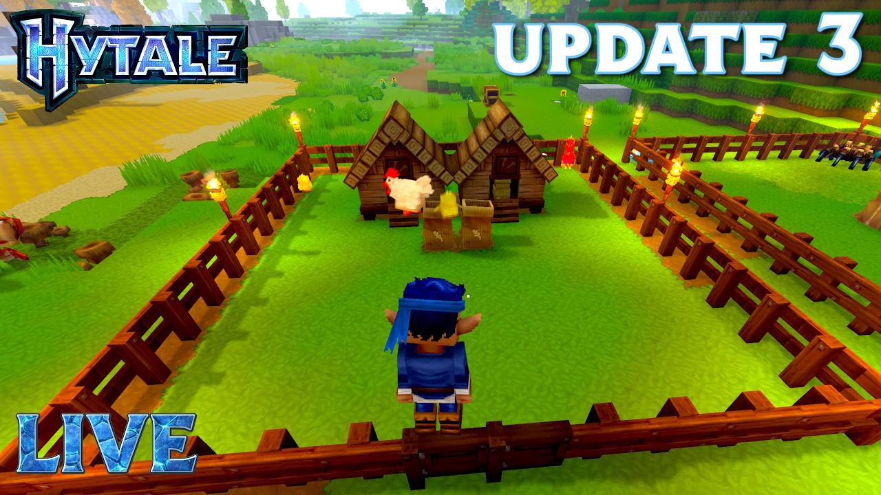 Looking at Update 3 in #hytale