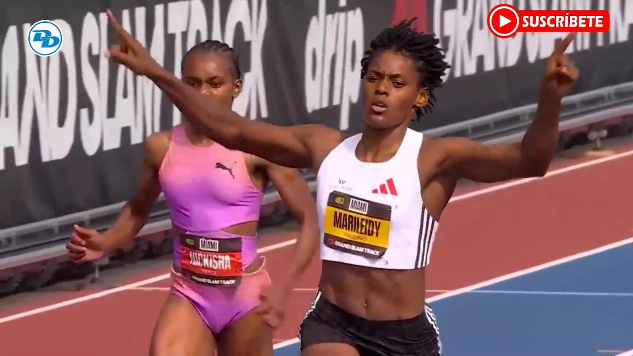 MARILEIDY PAULINO CONQUISTO LOS 200 Mts EN EL GRAND SLAM EN MIAMI