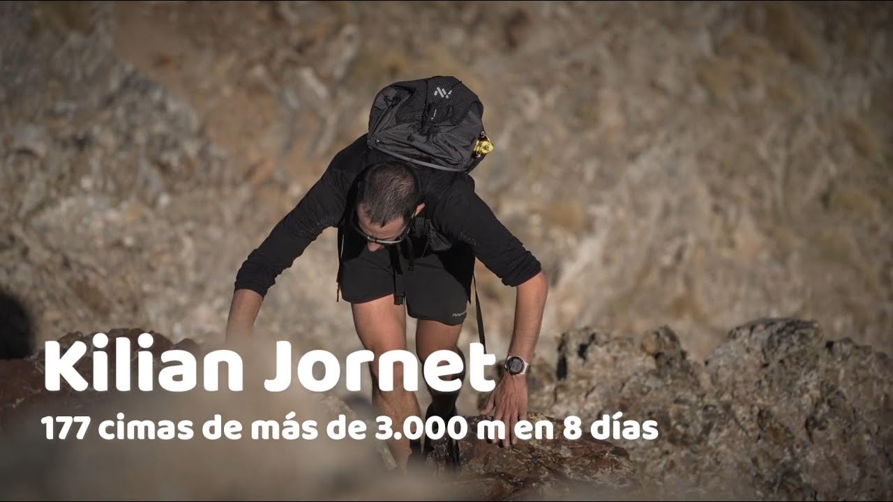 Kilian Jornet en los Pirineos: 177 tresmiles en 8 días