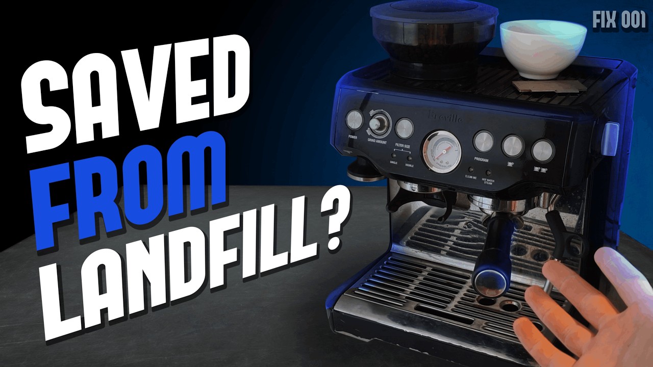 Repairing my Broken Breville Barista Express Machine BES870 | FIX 001