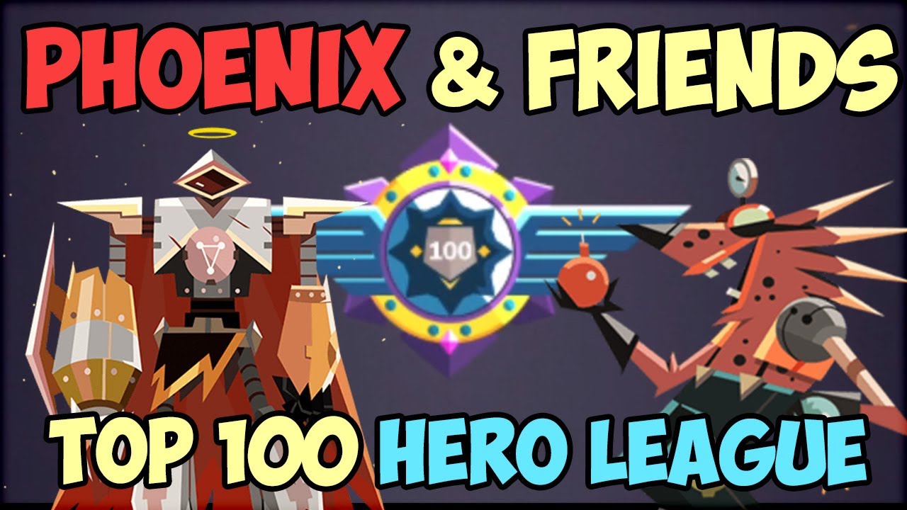 🎼Hero League - Phoenix & Friends, Phoenix in action - Ironclad #Stormbound