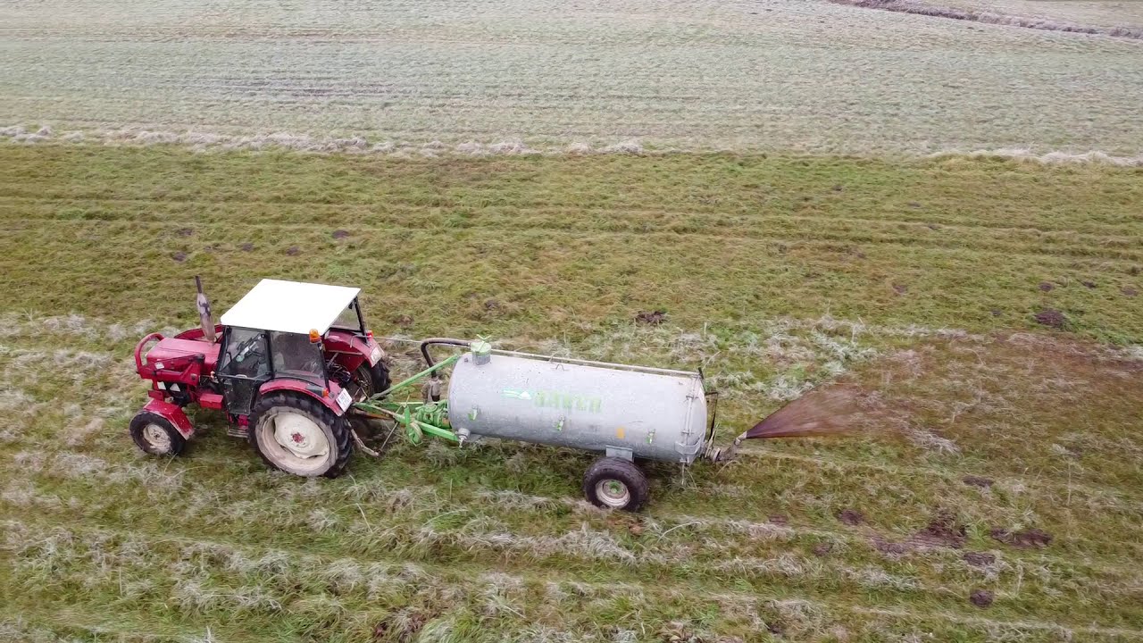 Jauche ausbringen mit IHC 733