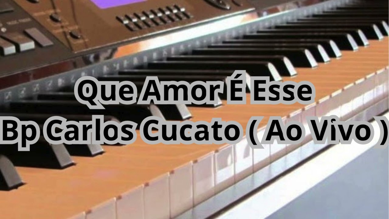 Que Amor &Eacute; Esse - Bp Carlos Cucato ( Ao Vivo )