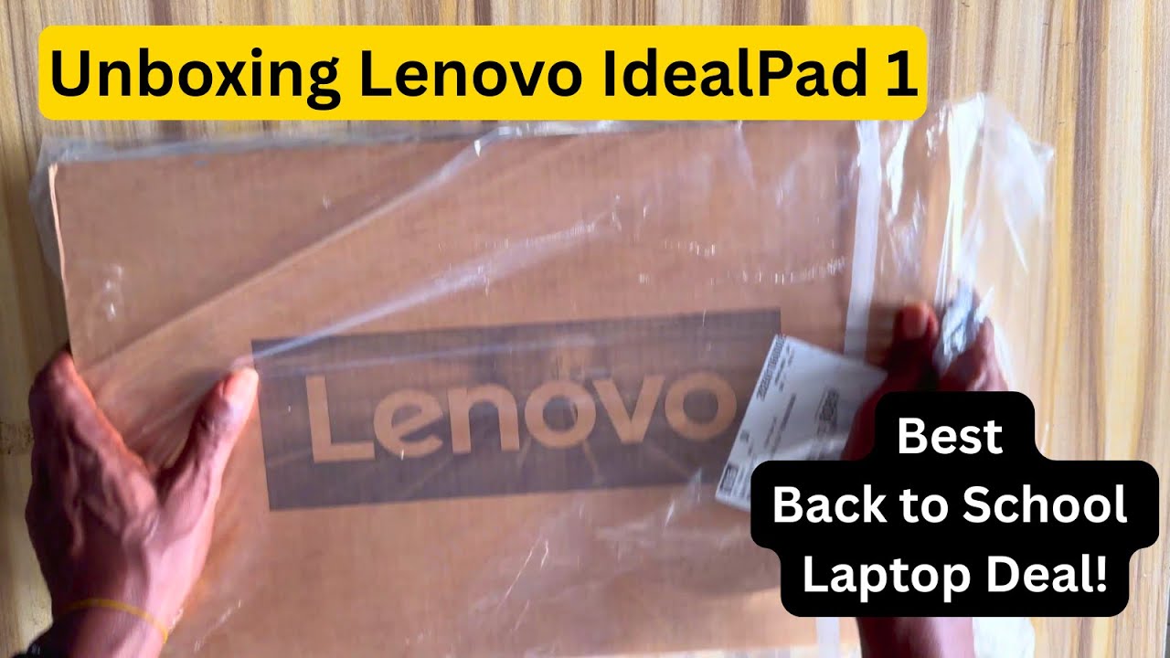 Unboxing Lenovo IdealPad 1 - Another Super Back-To-School Deal