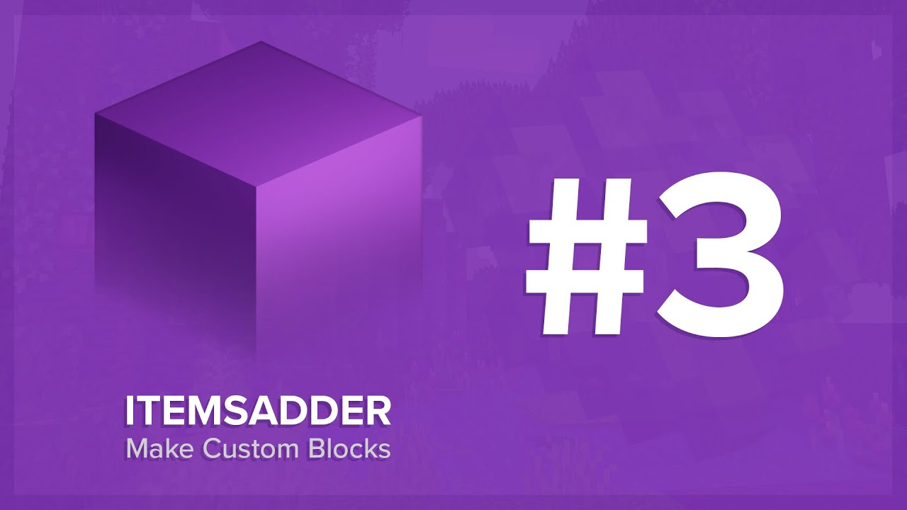 ItemsAdder - Make Custom Blocks
