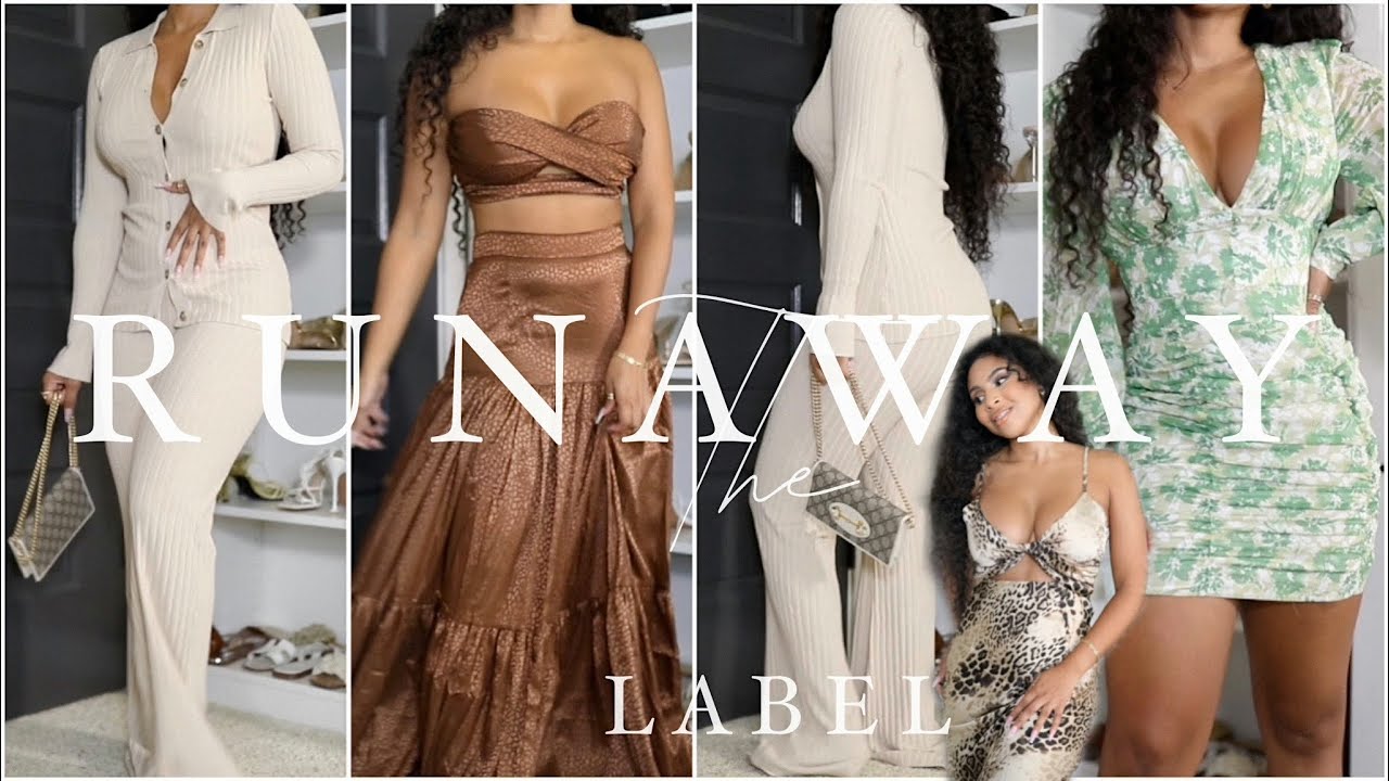 RUNAWAY THE LABEL -Try On - FASHION & CLOTHING Haul 2022 #tryonhaul #fashionhaul #clothinghaul