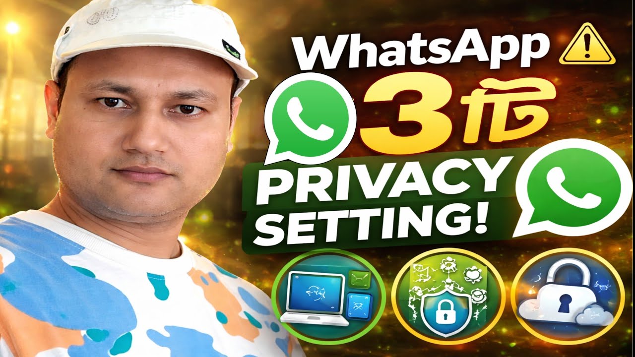 WhatsApp Account Risk? এই ৩টা Privacy Setting এখনই চেক করুন ⚠️ (2026)