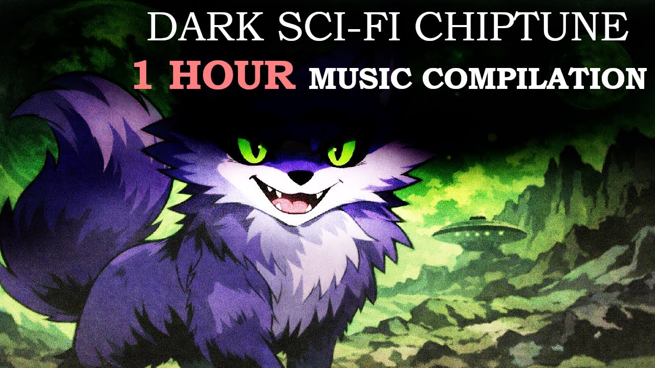 Dark Sci-Fi Chiptune Music | 1 Hour Compilation (Industrial 8-Bit / 16-Bit)